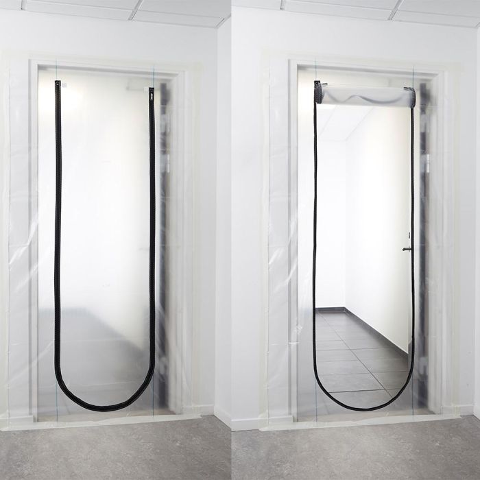 Barrera polvo para puerta, 220 x 110 cm 0 Barrera polvo para puerta, 220 x 110 cm 0