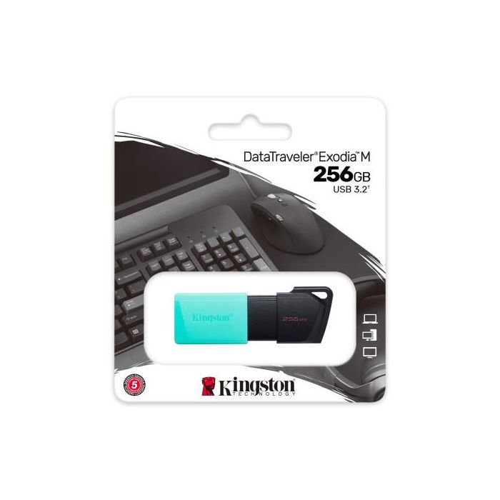 Pendrive 256GB Kingston DataTraveler Exodia M USB 3.2 3