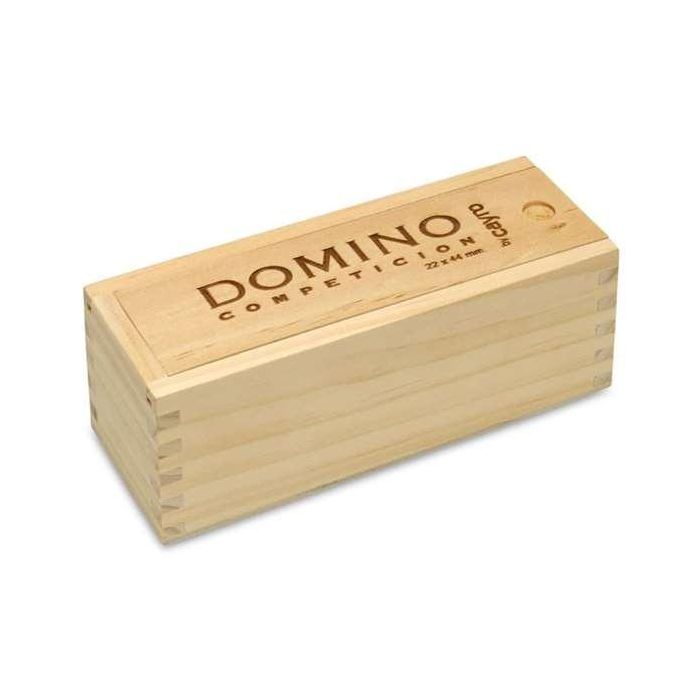 Cayro Domino Competicion en caja de madera 18x6,9x8 cm 3