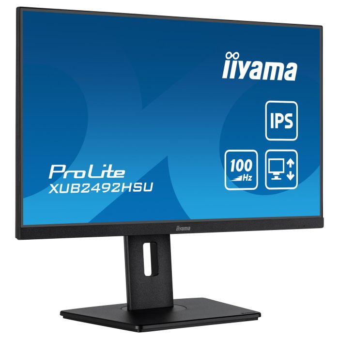 Iiyama ProLite XUB2492HSU-B6 Monitor 24" IPS 100Hz 0.4ms USB HDMI DisplayPort Negro