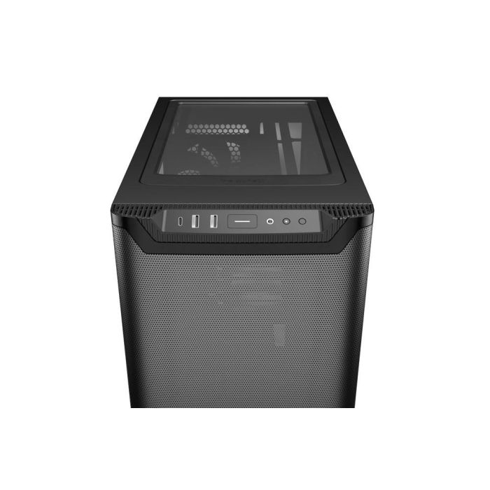 be quiet! PURE BASE 501 Airflow Black Caja PC Midi Tower ATX con 2 Ventiladores 140mm y USB 3.2 Tipo C Negro 5