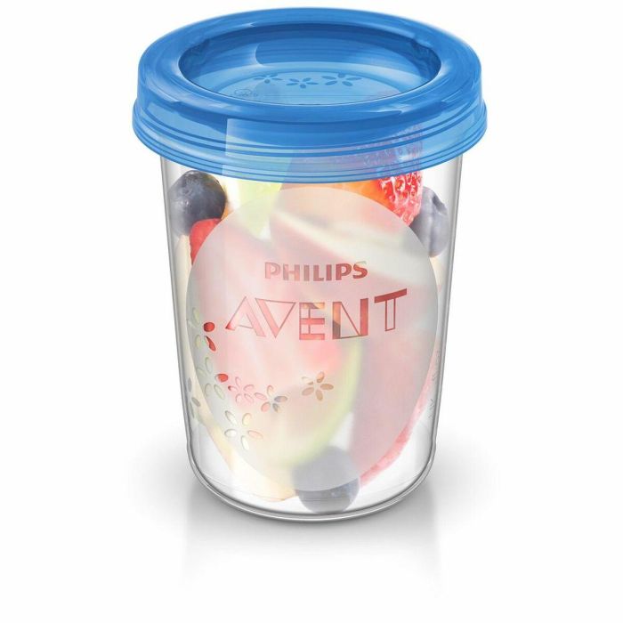 Philips Avent SCF721/20 Sistema de Conservación de Puré para Bebés 10x180ml y 10x240ml con 20 Tapas, Cuchara y Libro de Recetas 2 Philips Avent SCF721/20 Sistema de Conservación de Puré para Bebés 10x180ml y 10x240ml con 20 Tapas, Cuchara y Libro de Recetas 2