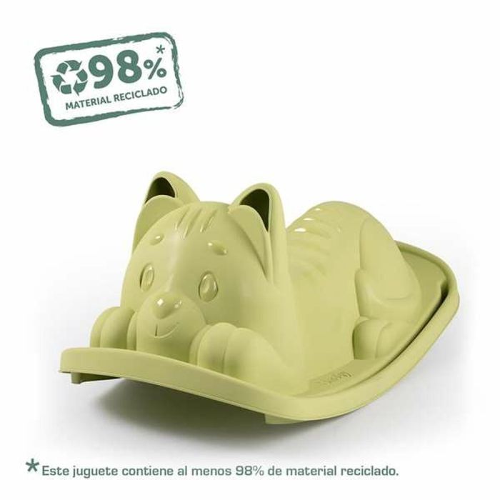Smoby Balancín Gato Verde 7 Smoby Balancín Gato Verde 7