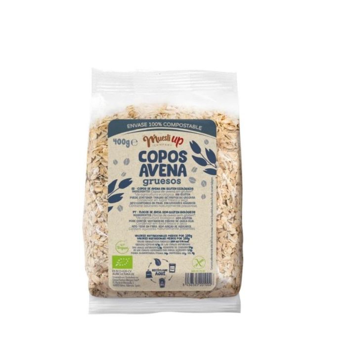 Copos De Avena Gruesos Sin Gluten