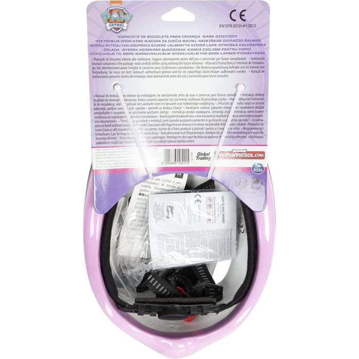 Paw Patrol Casco CZ10541 para Niña de Bicicleta Talla M (52-56 cm) 8