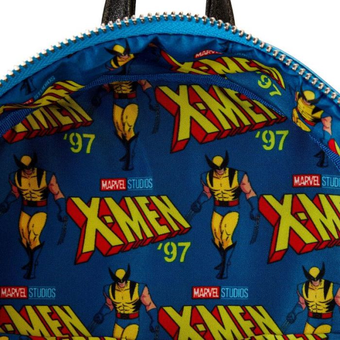 Mochila Metallic Wolverine X-Men Marvel Loungefly 26cm 5