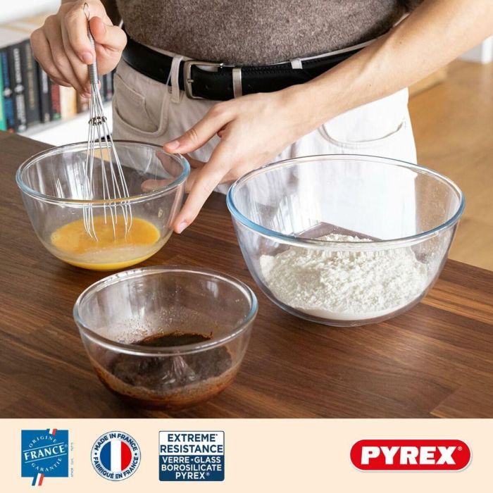 Pyrex PYR1738094919283 Juego de 5 Cuencos con Tapa: 1 de 0.5L, 2 de 1L y 2 de 2L 5 Pyrex PYR1738094919283 Juego de 5 Cuencos con Tapa: 1 de 0.5L, 2 de 1L y 2 de 2L 5