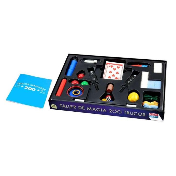 Falomir Juego de Magia con 200 Trucos de Ilusionismo, Incluye DVD Explicativo y Manual, para Niños a partir de 7 Años 2