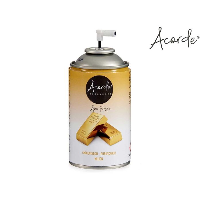Recambio Ambientador Aerosol Milion 250 ml - Acorde (6 Unidades) 1 Recambio Ambientador Aerosol Milion 250 ml - Acorde (6 Unidades) 1