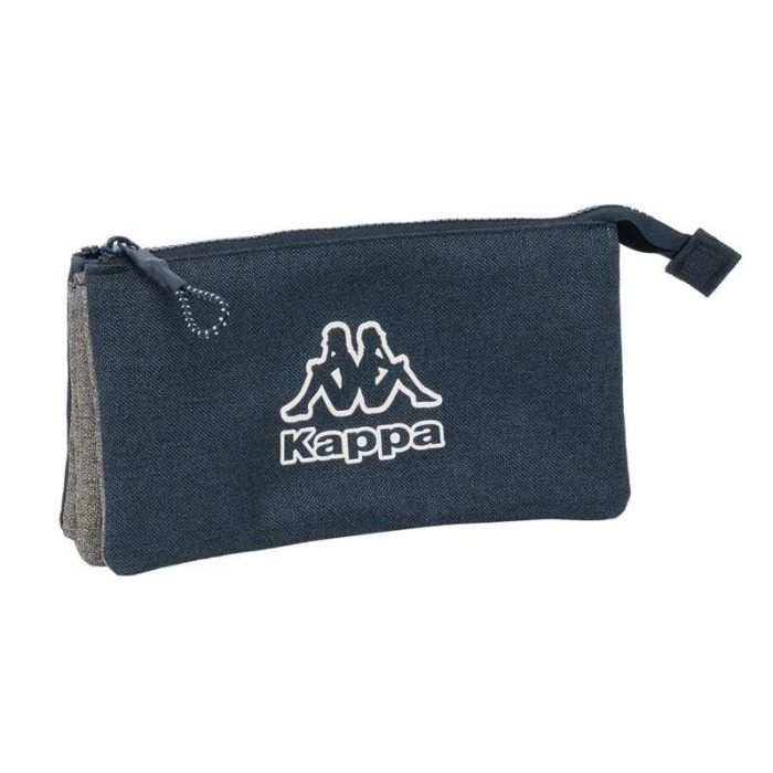 Bolso Escolar Portatodo Safta Triple Kappa Dark Navy 30x220x120 mm Bolso Escolar Portatodo Safta Triple Kappa Dark Navy 30x220x120 mm