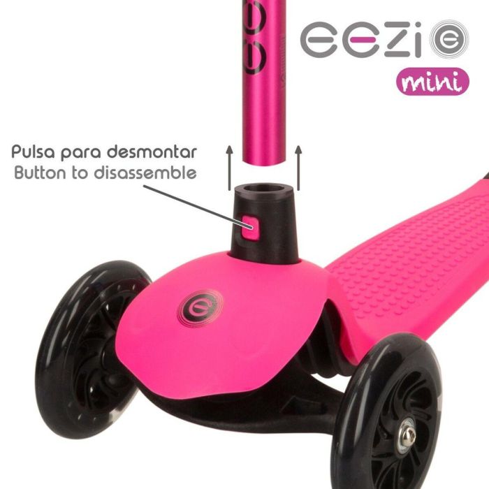 Patinete Scooter Eezi Rosa 2 Unidades 1