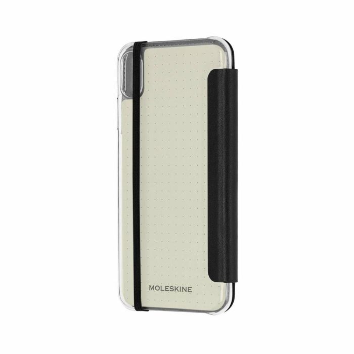 Moleskine ET9CBPXSMCLR Funda Folio para iPhone XS Max, 16.5 cm (6.5"), Negro Transparente