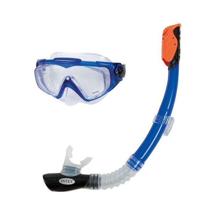 Gafa buceo silicona y tubo respirador aqua sport swim (+ 14 años) 5