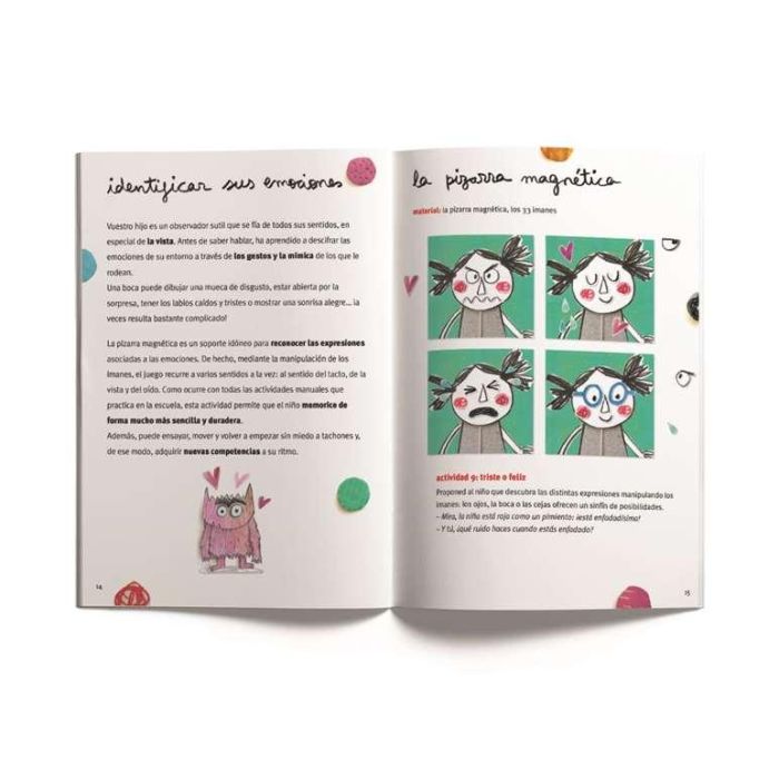 Diset Juego Educativo: El Monstruo de Colores, Yo Descubro las Emociones 10 Actividades (3-7 Años) 9