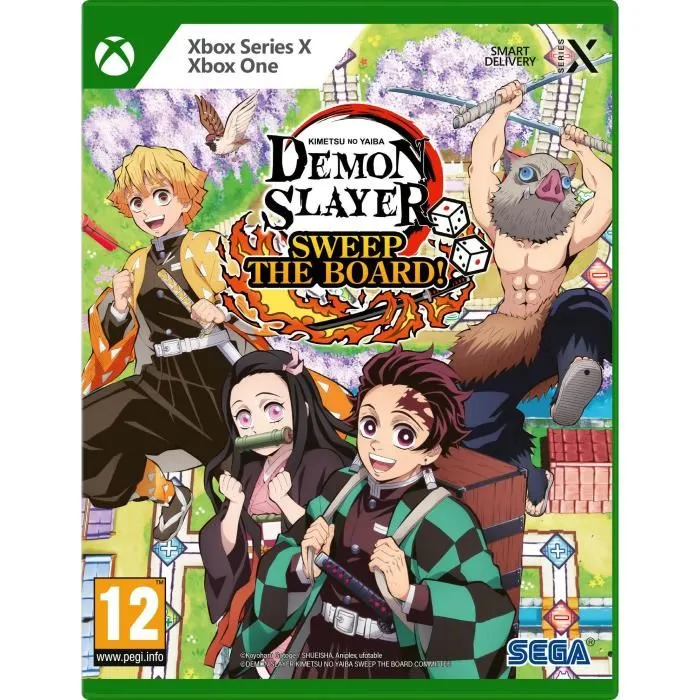 Sega 5055277053445 Demon Slayer: ¡Barre el tablero! - Serie Xbox