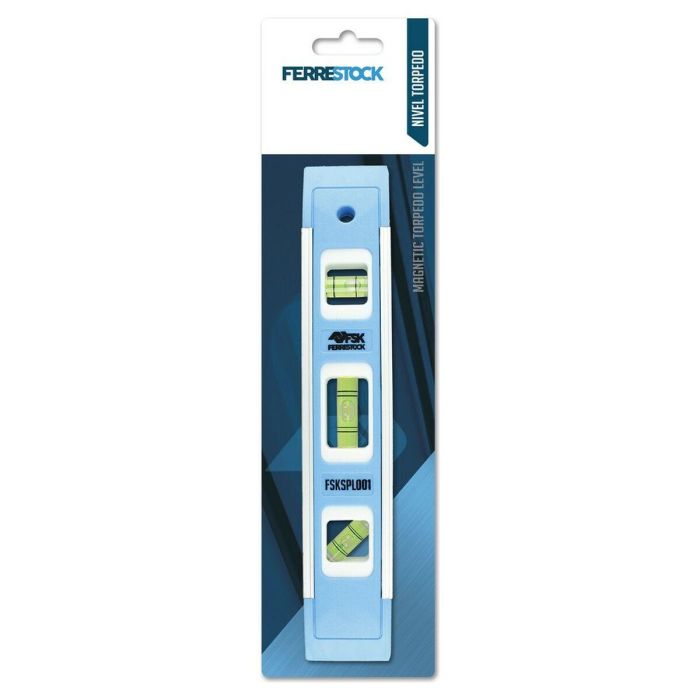 Nivel de Burbuja Ferrestock Magnético Aluminio ABS 2