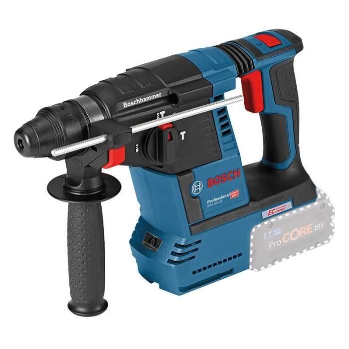 Bosch Pro 3 HERRAMIENTAS: Taladro GSR 18V-55 + amoladora GWS 18V-10 + taladro GBH 18V-26 + 1xProCORE18V 8.0Ah GAL 1880 CV 1