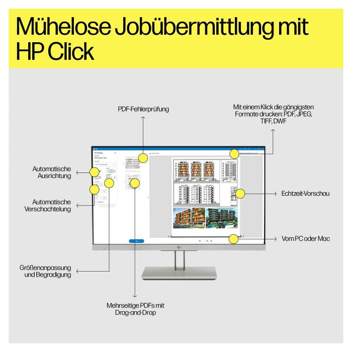 HP Impresora gran formato DesignJet T1600 36-in Printer 14