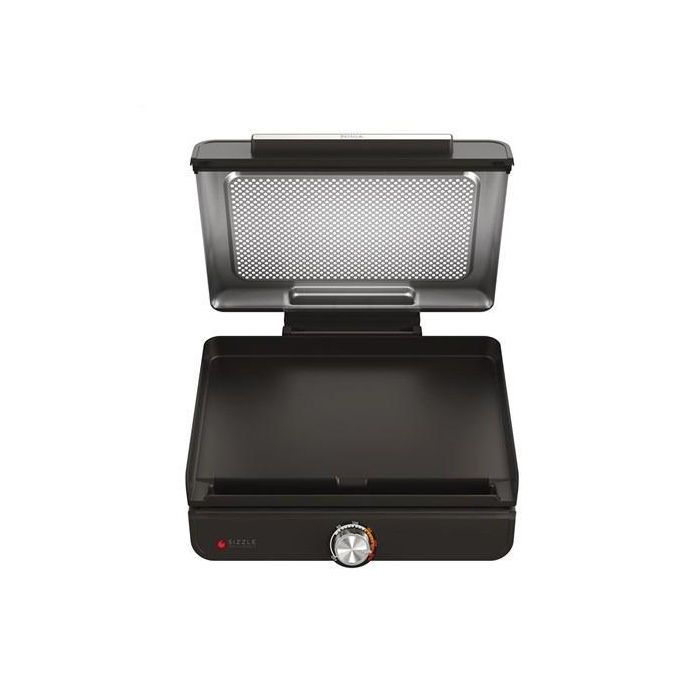 Ninja GR101EU Parrilla y Plancha de Interior Versátil para 4-5 personas con Temperatura Controlada hasta 260°C y Superficie Antiadherente 1