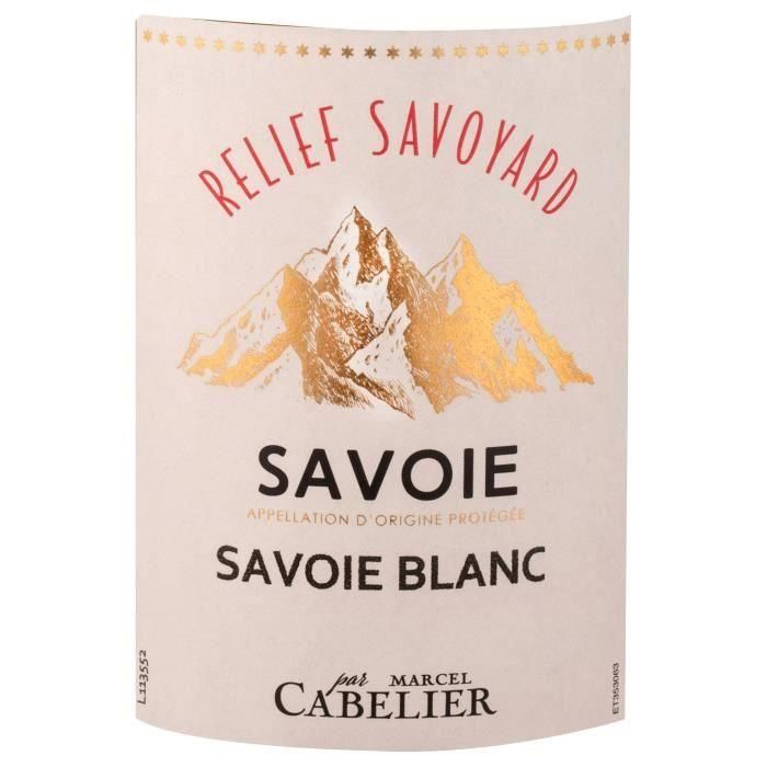 Relief Savoyard By Marcel Cabelier 2022 Savoie - Vino blanco de Saboya 1