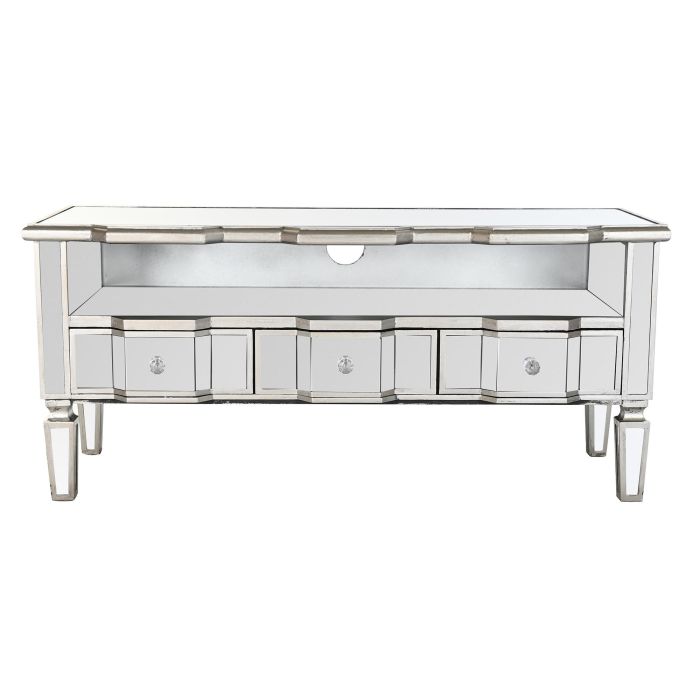 Mueble Tv Glam DKD Home Decor Plateado 45 x 50 x 112 cm 6 Mueble Tv Glam DKD Home Decor Plateado 45 x 50 x 112 cm 6