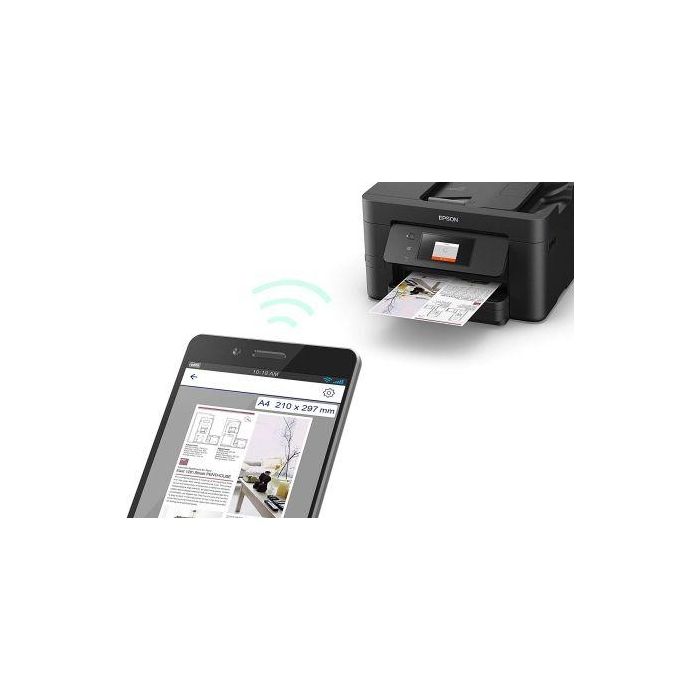 Multifunción Epson Workforce WF-3720DWF WiFi/ Fax/ Dúplex/ Negra 1