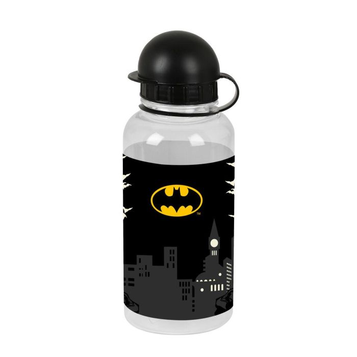 Botella de Agua Batman Hero Negro PVC 500 ml 2 Botella de Agua Batman Hero Negro PVC 500 ml 2