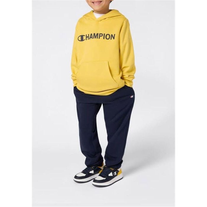 Sudadera con Capucha Niño Champion Graphic Shop Amarillo L C-D 3