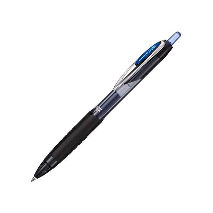 Uni-Ball Bolígrafo Roller Signo UMN-207E Retráctil 0.7 mm Tinta Gel Azul (12 Unidades) (12 Unidades)