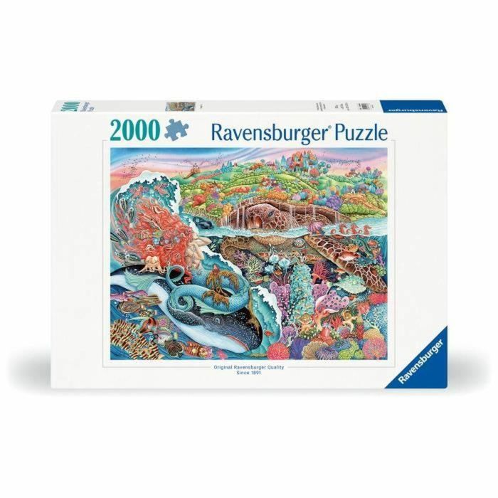 Ravensburger 12001484 - Rompecabezas de 2000 piezas para adultos - El mito de Thalassa: Tema Mar, ideal para mayores de 14 años