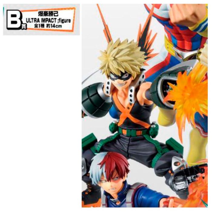 Ichiban Kuji Lotería My Hero Academia con Figuras de Izuku Midoriya, Katsuki Bakugo y más 4 Ichiban Kuji Lotería My Hero Academia con Figuras de Izuku Midoriya, Katsuki Bakugo y más 4