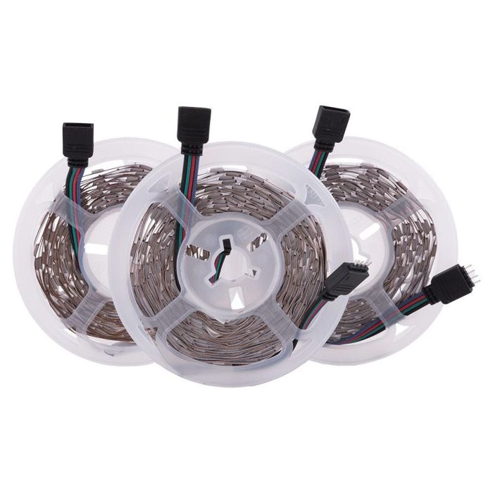 Kit Tira 108W 4.500Lm 450 LEDs 15 metros RGB Blister Transformador, Controlador, Control Remoto IP20 40.000H [CA-KITRGB-15M] 7