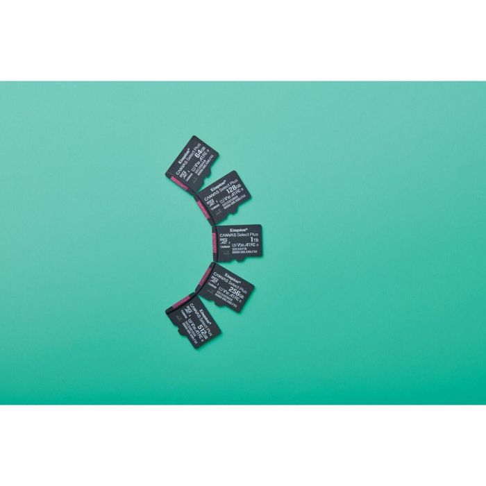 Tarjeta de Memoria Micro SD con Adaptador Kingston SDCS3/64GB 64 GB 2