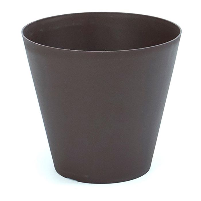 Plastiken Cono de Inyección Tes Color Bronce Ø22x20cm 6L Maceta Polipropileno