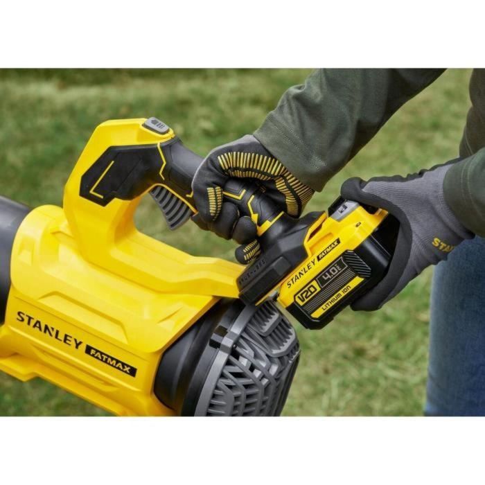 STANLEY FATMAX AAABS24621 - Soplador Axial 18V con modo boost, incluye cargador y batería 4AH 2