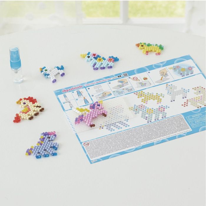 Aquabeads AQU5054131351284 Kit Amigos Unicornio - Cuentas para manualidades, más de 800 cuentas, a partir de 4 años 5