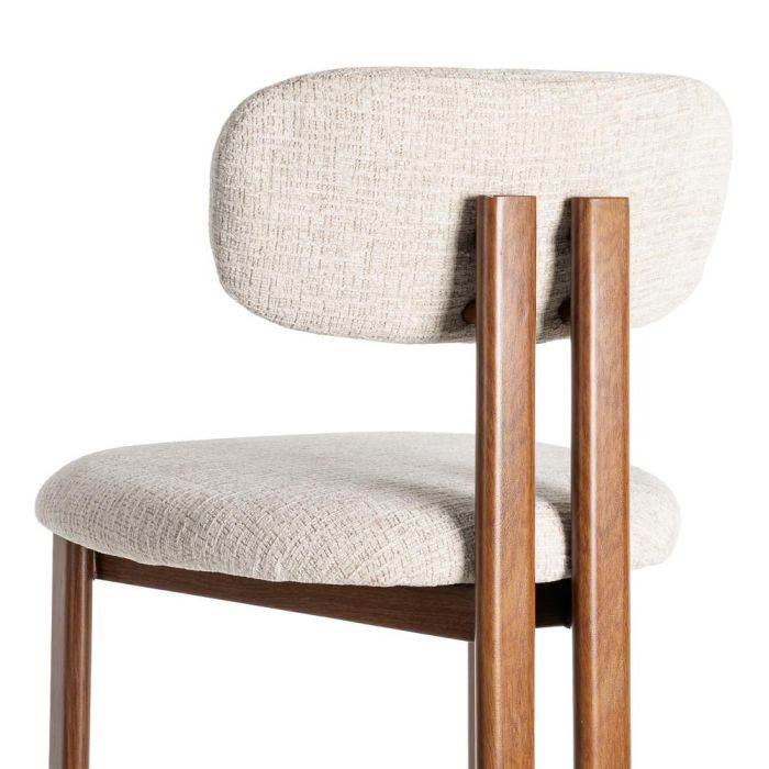 Taburete 75 cm Beige Tejido-Metal 50 X 47 X 109 cm