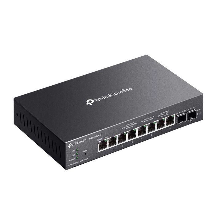 TP-Link Omada SG2210XMP-M2 switch Gestionado L2/L2+ 2.5G Ethernet (100/1000/2500) Energía sobre Ethernet (PoE) Negro 3 TP-Link Omada SG2210XMP-M2 switch Gestionado L2/L2+ 2.5G Ethernet (100/1000/2500) Energía sobre Ethernet (PoE) Negro 3
