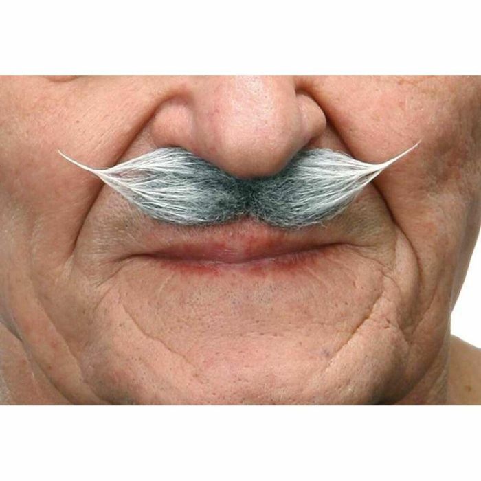 Bigote My Other Me Gris Blanco Bigote My Other Me Gris Blanco