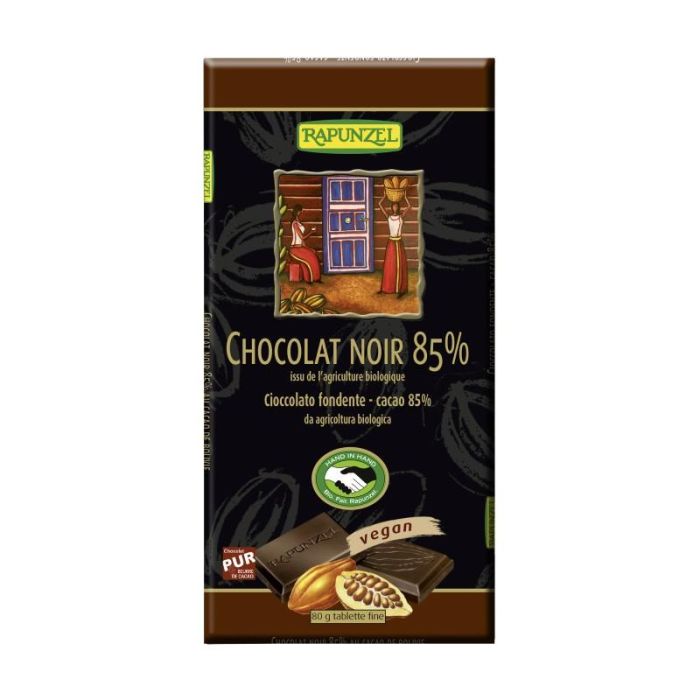 Tableta De Chocolate 85% Cacao