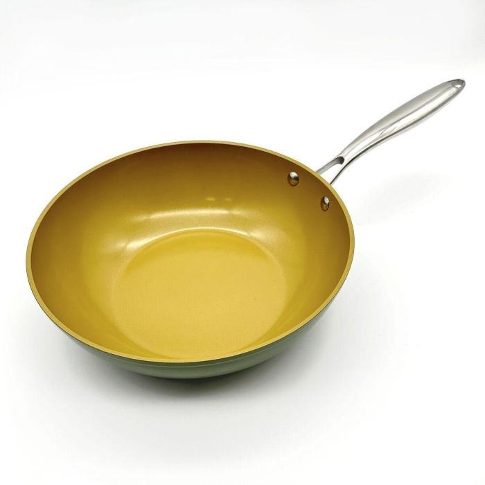 Sartén Wok Amercook AMVegan By Fran López Ø 28 cm 4 Sartén Wok Amercook AMVegan By Fran López Ø 28 cm 4