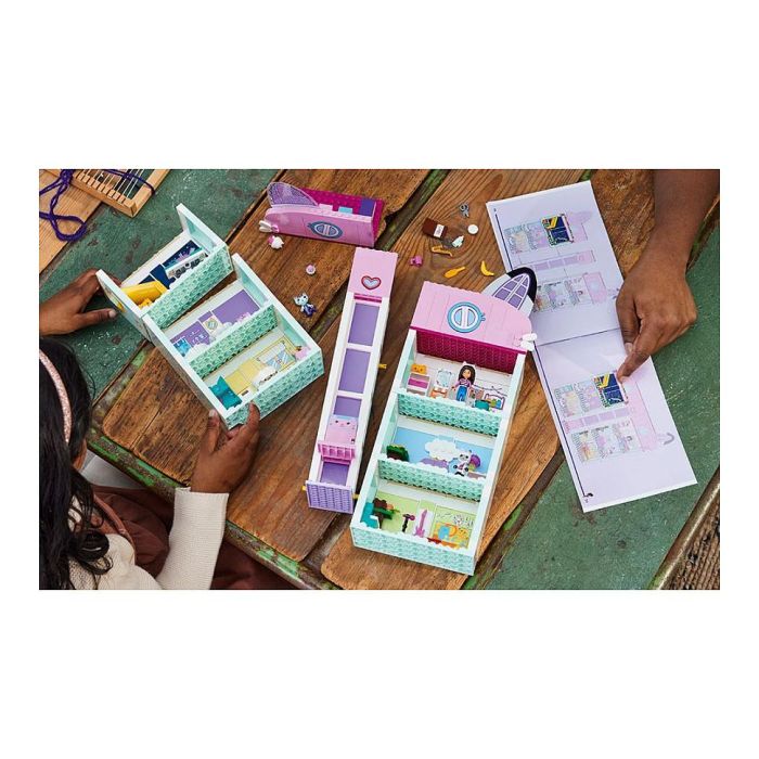 Lego 10788 La Casa Mágica de Gabby, Casa de Muñecas de Juguete con Minifiguras