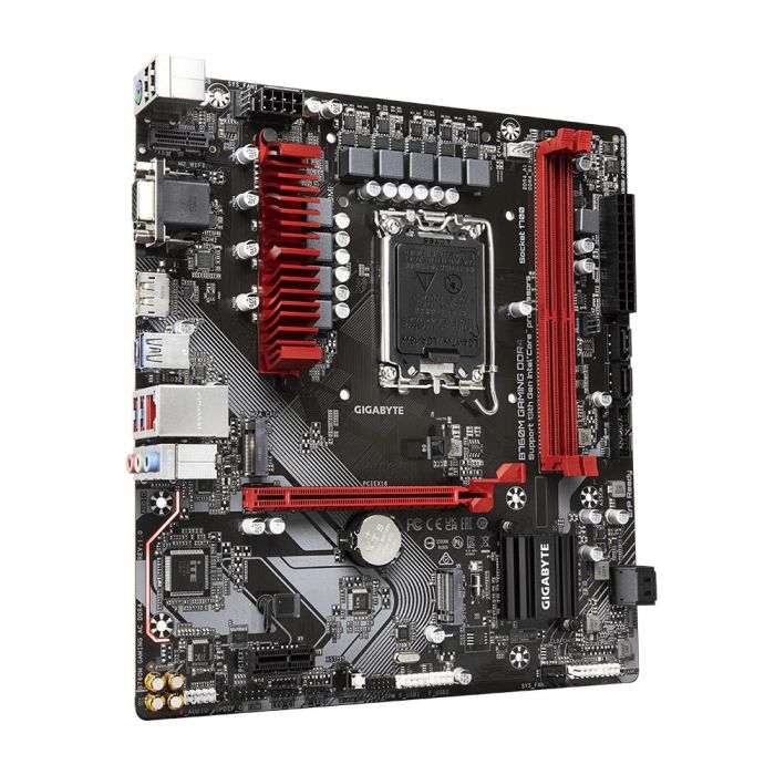 Gigabyte 9MB76MG4-00-11 Placa Base B760M GAMING DDR4 Socket 1700 Micro ATX para Intel 12ª/13ª Gen, PCIe 4.0, LAN 2.5GbE 3