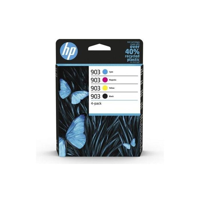 Cartucho de Tinta Original HP nº903 Multipack/ Negro/ Magenta/ Cian/ Amarillo