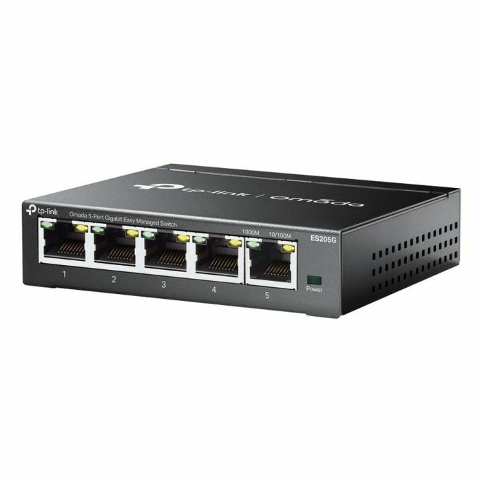 TP-LINK Omada ES205G Switch Gestionado 5 Puertos Gigabit, Integración con Omada SDN, VLAN, IGMP Snooping 16 TP-LINK Omada ES205G Switch Gestionado 5 Puertos Gigabit, Integración con Omada SDN, VLAN, IGMP Snooping 16