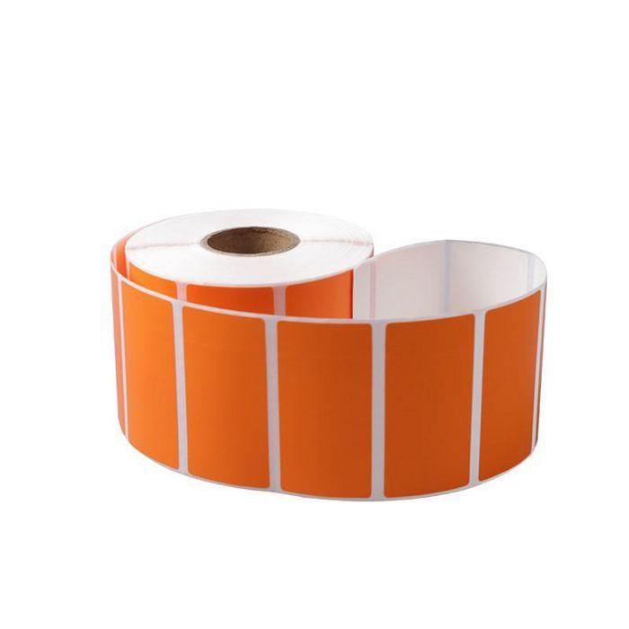 Capture Orange label 45 x 32mm, Core 25mm, Direct Thermal, Coated, Permanent, 127mm outer diameter, 2mm Gap, No perforation, 2800 labels per roll, 10 rolls per box. 1 Capture Orange label 45 x 32mm, Core 25mm, Direct Thermal, Coated, Permanent, 127mm outer diameter, 2mm Gap, No perforation, 2800 labels per roll, 10 rolls per box. 1