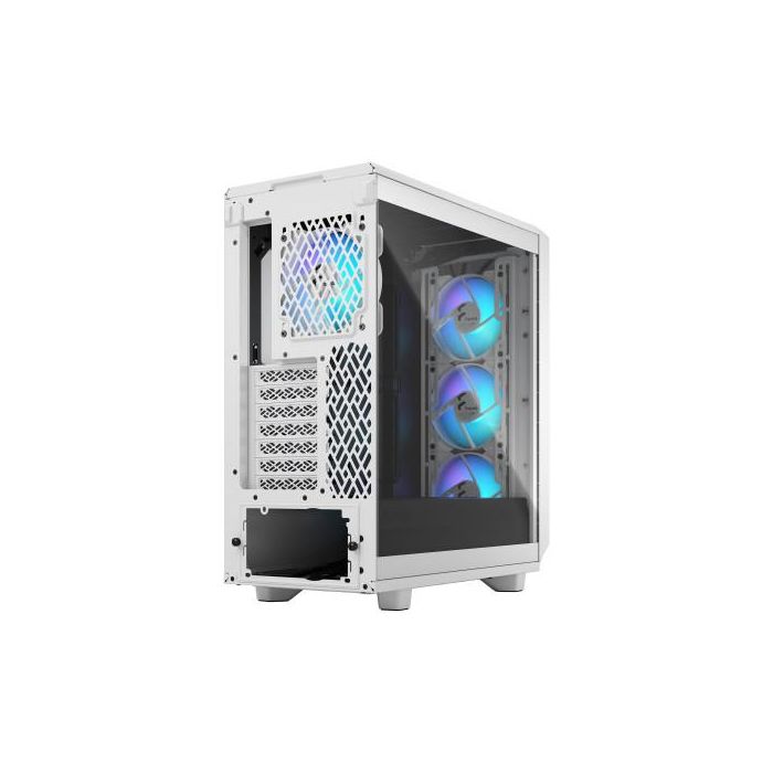 Fractal Design Meshify 2 Compact RGB Blanco - Torre PC ATX, RGB, Ventiladores 3x120mm, FD-C-MES2C-08 11 Fractal Design Meshify 2 Compact RGB Blanco - Torre PC ATX, RGB, Ventiladores 3x120mm, FD-C-MES2C-08 11