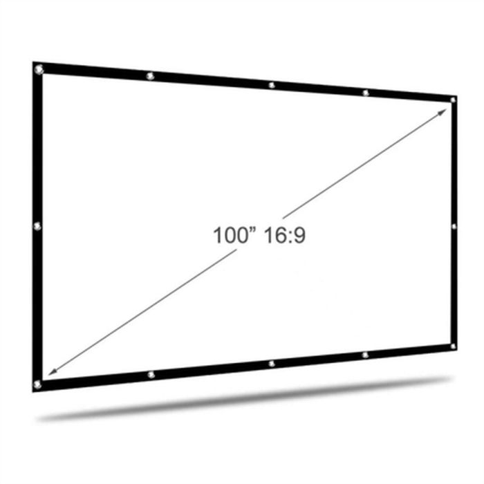 Pantalla de Proyección iggual IGG318133 100" 0 Pantalla de Proyección iggual IGG318133 100" 0