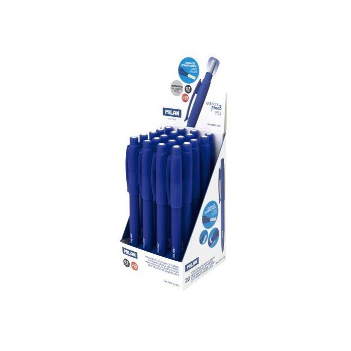 Portaminas Milan Pl1 Touch 0,7 Mm Expositor De 20