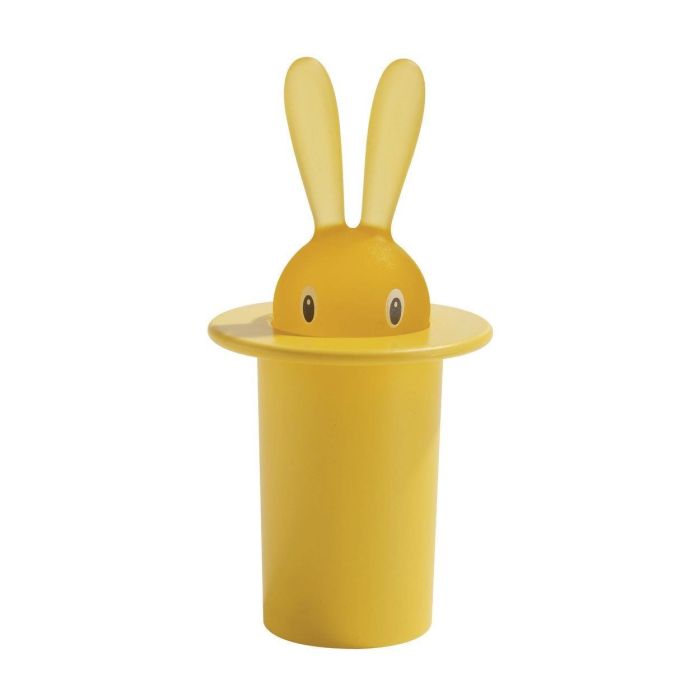 Magic Bunny Palillero Resina Amarillo ALESSI ASG16 Y